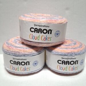 Caron Cloud Cakes Warm Sky Yarn NWT